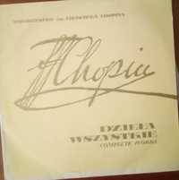 Płyta winylowa F.Chopin Dzieła wszystkie - stan idealny