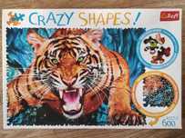 пазл 600 Trefl Crazy Shapes з нестандартними елементами