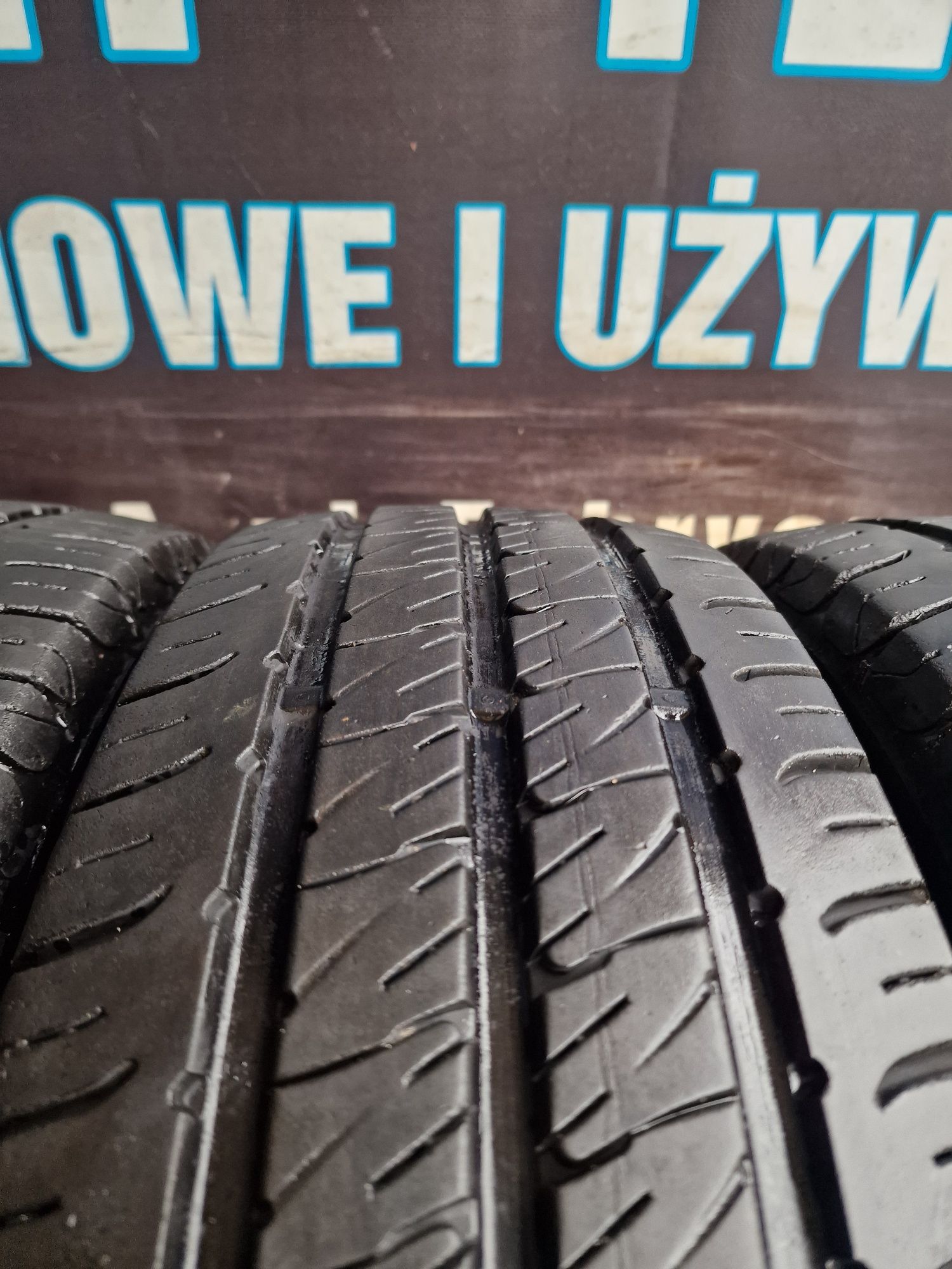 Opony letnie 195/65/16C Uniroyal wzmacniane Komplet 7.6mm 2021rok