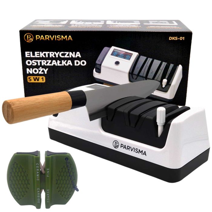 Elektryczna Ostrzałka Do Noży Kuchennych i Nożyczek Diamentowa
