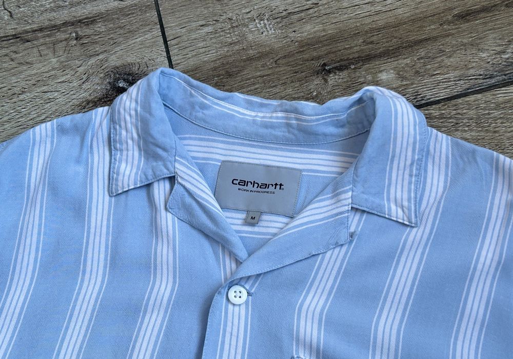 Męska Koszula CARHARTT Chester Shirt  Krótki rękaw Old Money roz M