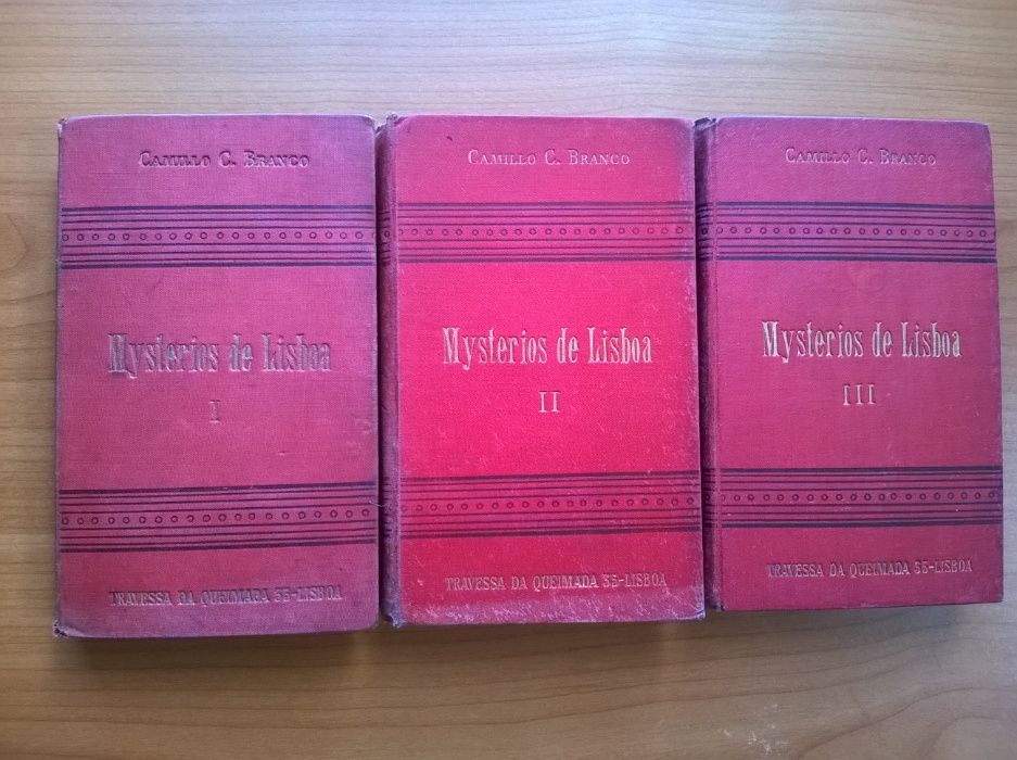 Mystérios de Lisboa (3 vols) - Camilo Castelo Branco
