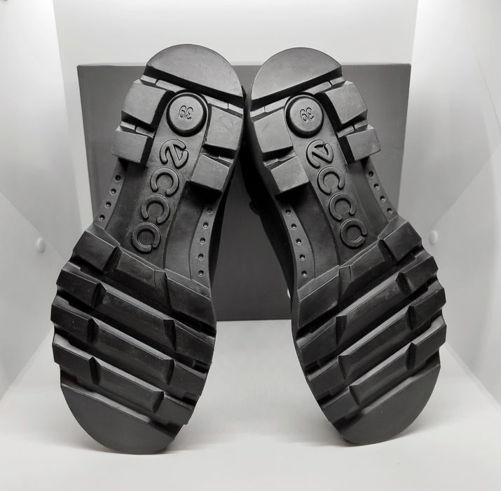 кожаные 25см челси ботинки Ecco оригинал