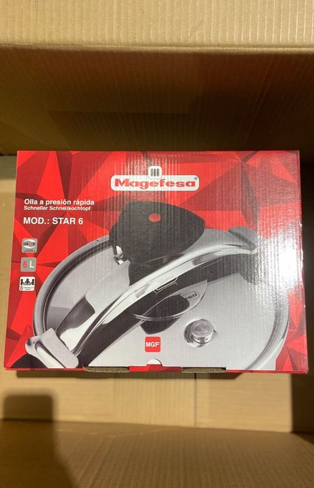 Panela de pressão 6l NOVA