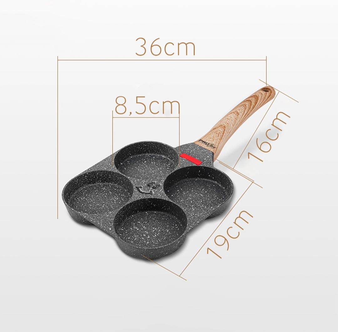Nowa patelnia do pancakes naleśników jajek sadzonych non-stick