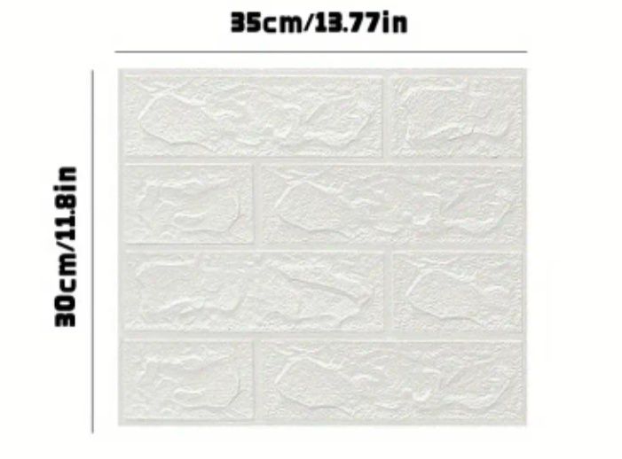 20pcs Papel de Parede 3D