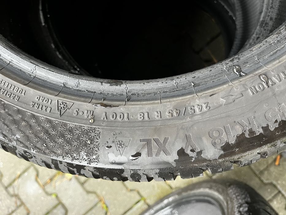 Continental AllSeason Contact 18” opony całoroczne uzywane