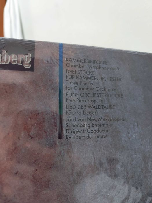 Arnold Schönberg, Jard van Nes, Reinbert de Leeuw,disco de vinil novo