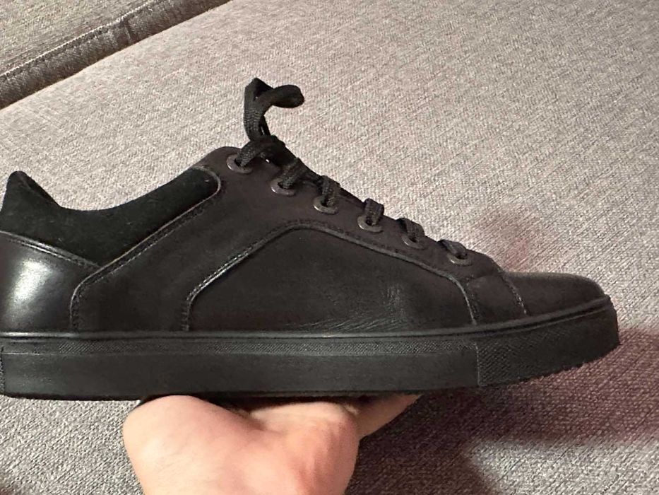 Мокасины кожаные