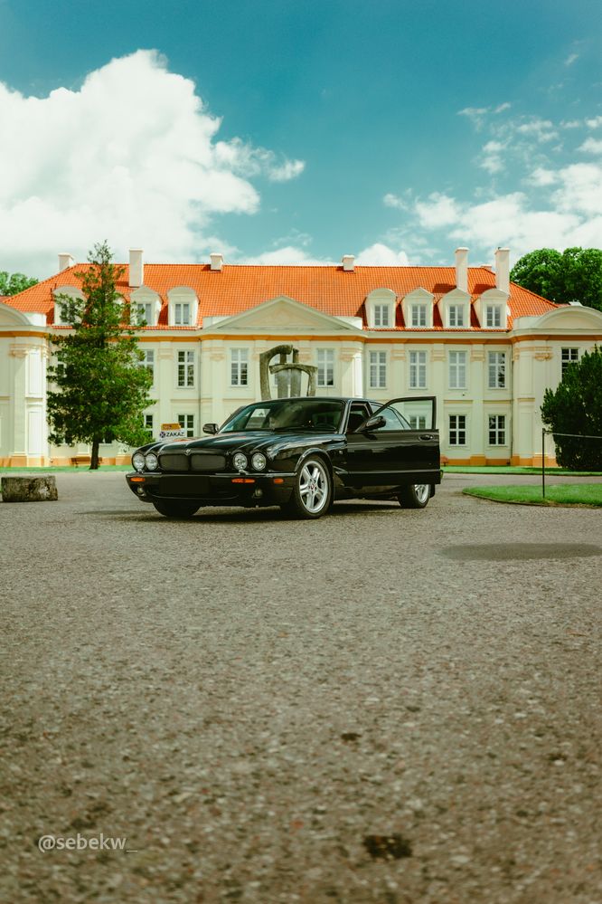 Auto do ślubu wesela Jaguar x308 łódzkie Pabianice Piotrków Bełchatów