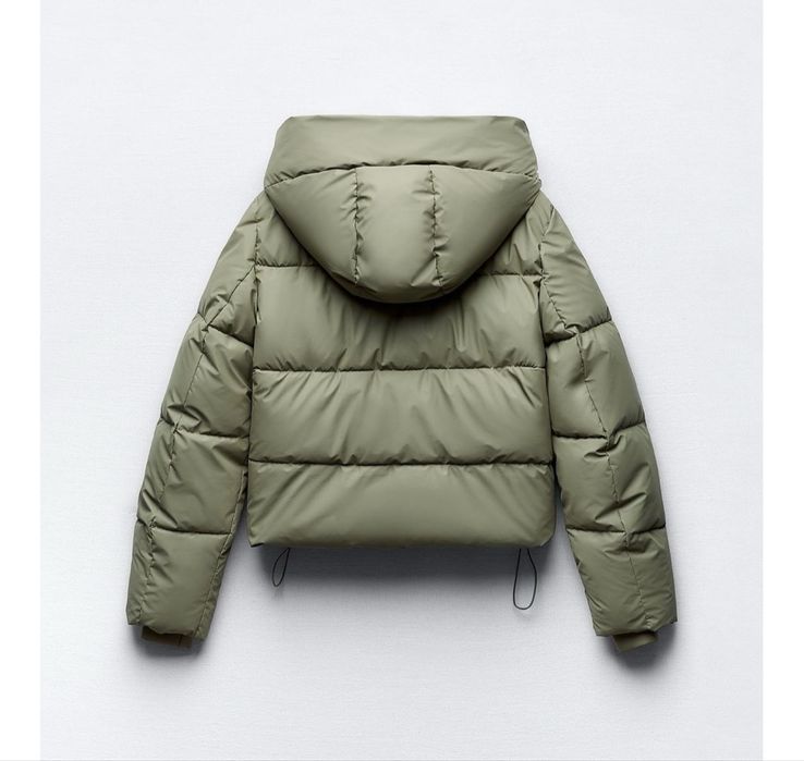 Куртка пуфер зимова коротка Zara розмір S 36