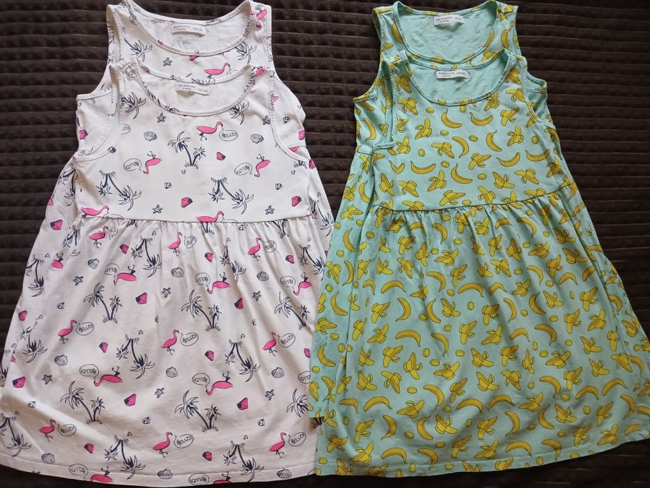Летние платья для двойняшек