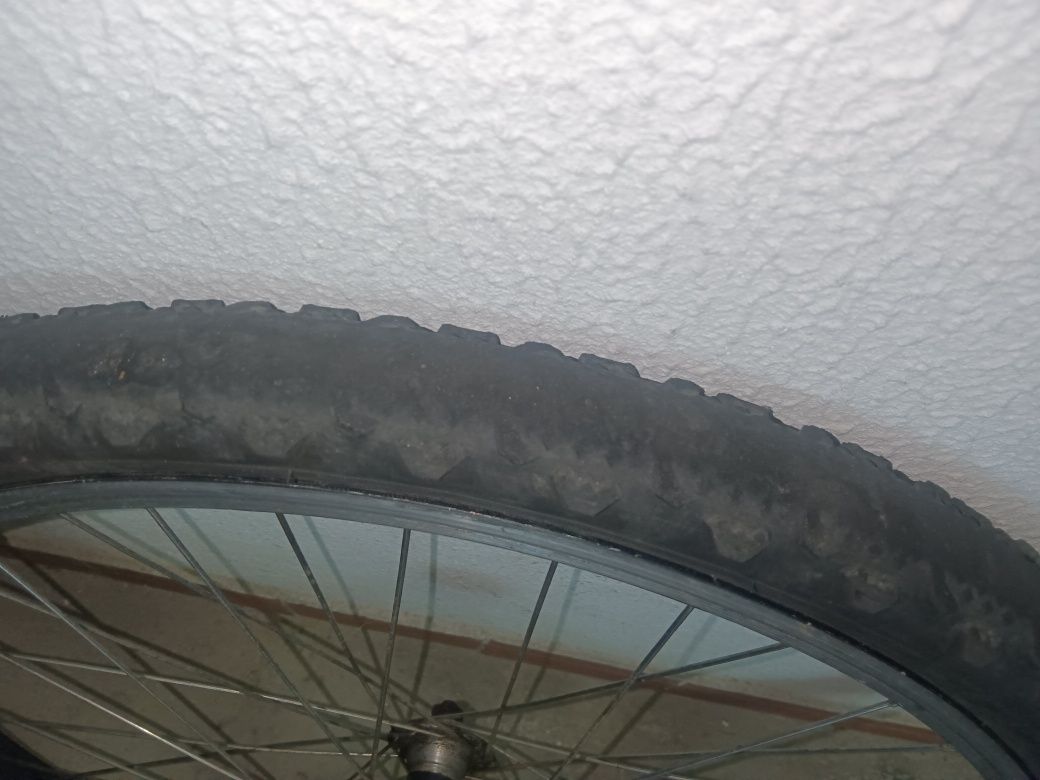 Roda 24 5€ marca  Shimano o pneu dá para andar