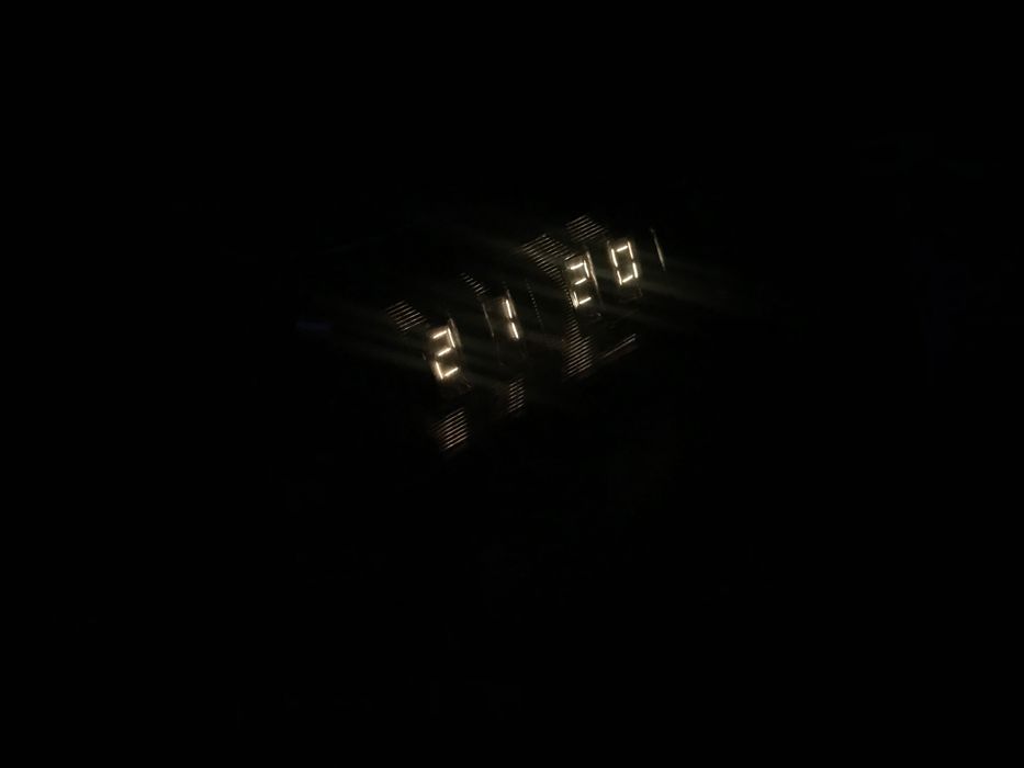Ретро часы «Электроника-8» хром для ВАЗ-2101, 2102, 21011/013, ЗАЗ-968