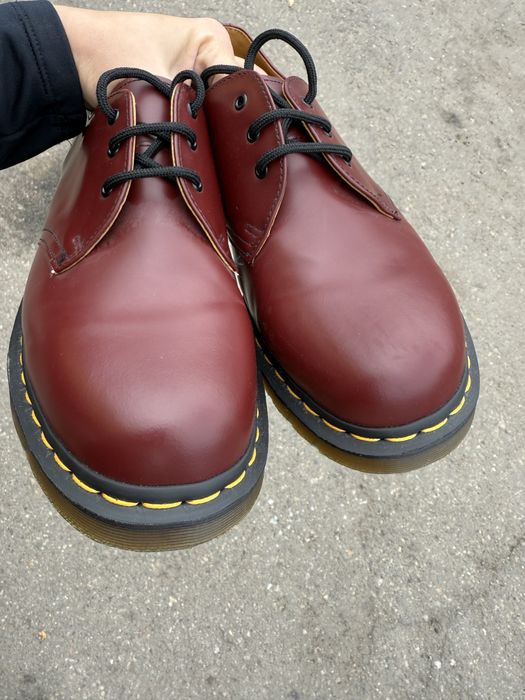 Dr Martens туфли кожаные оригинал 41.5 размер полуботинки мартинс