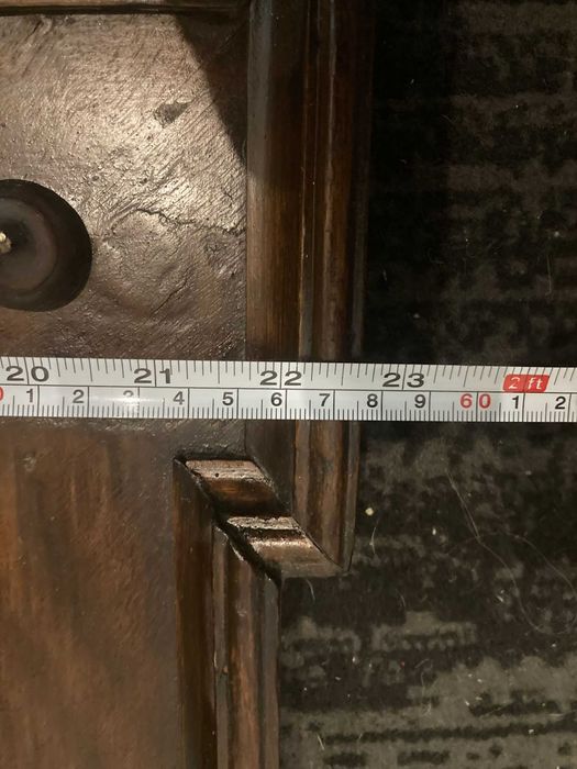 Lustro drewniana rama