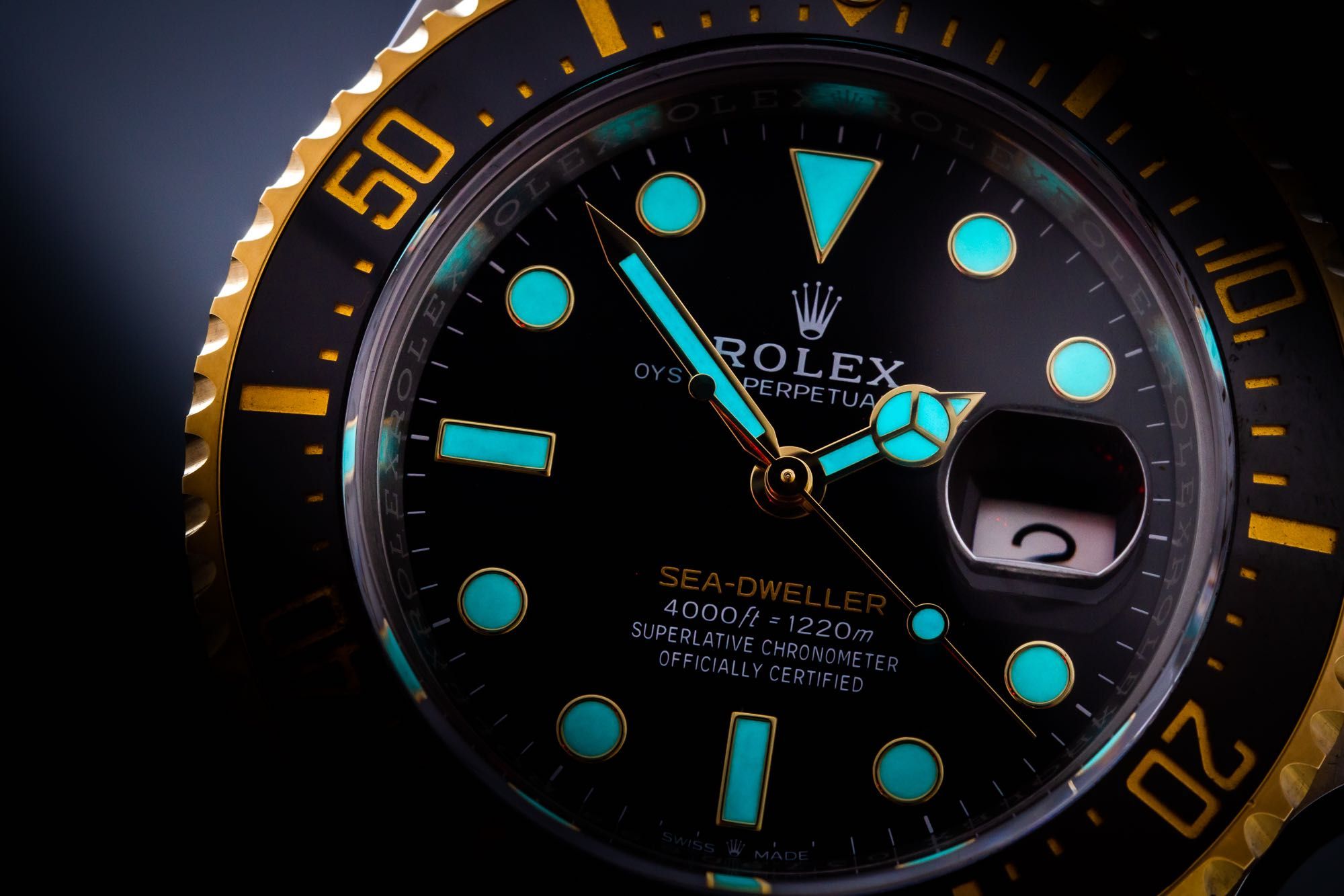 Rolex Sea Dweller 43 z czarną tarczą