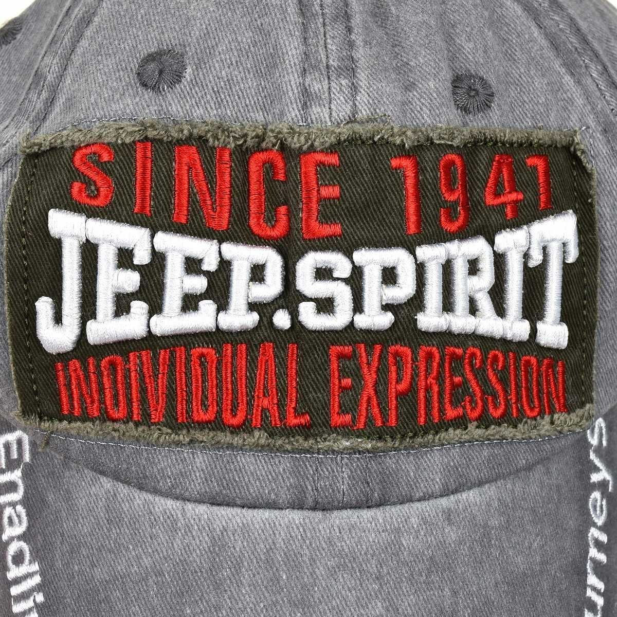 CZAPKA Z daszkiem JEEP SPIRIT jokejka bejsbolówka