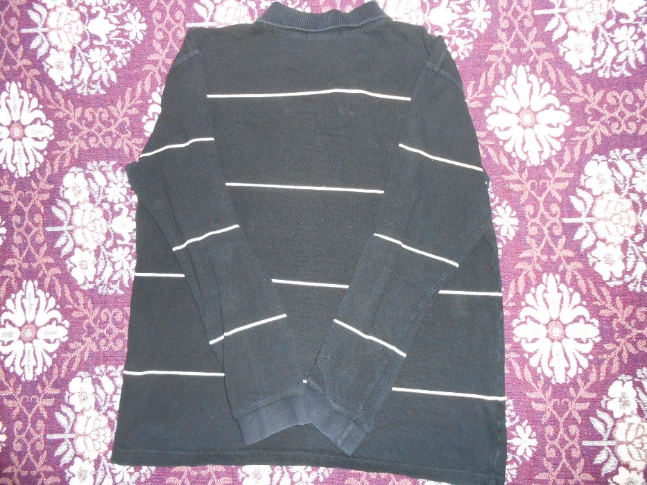 Pólo manga comprida Fred perry original tamanho L novo