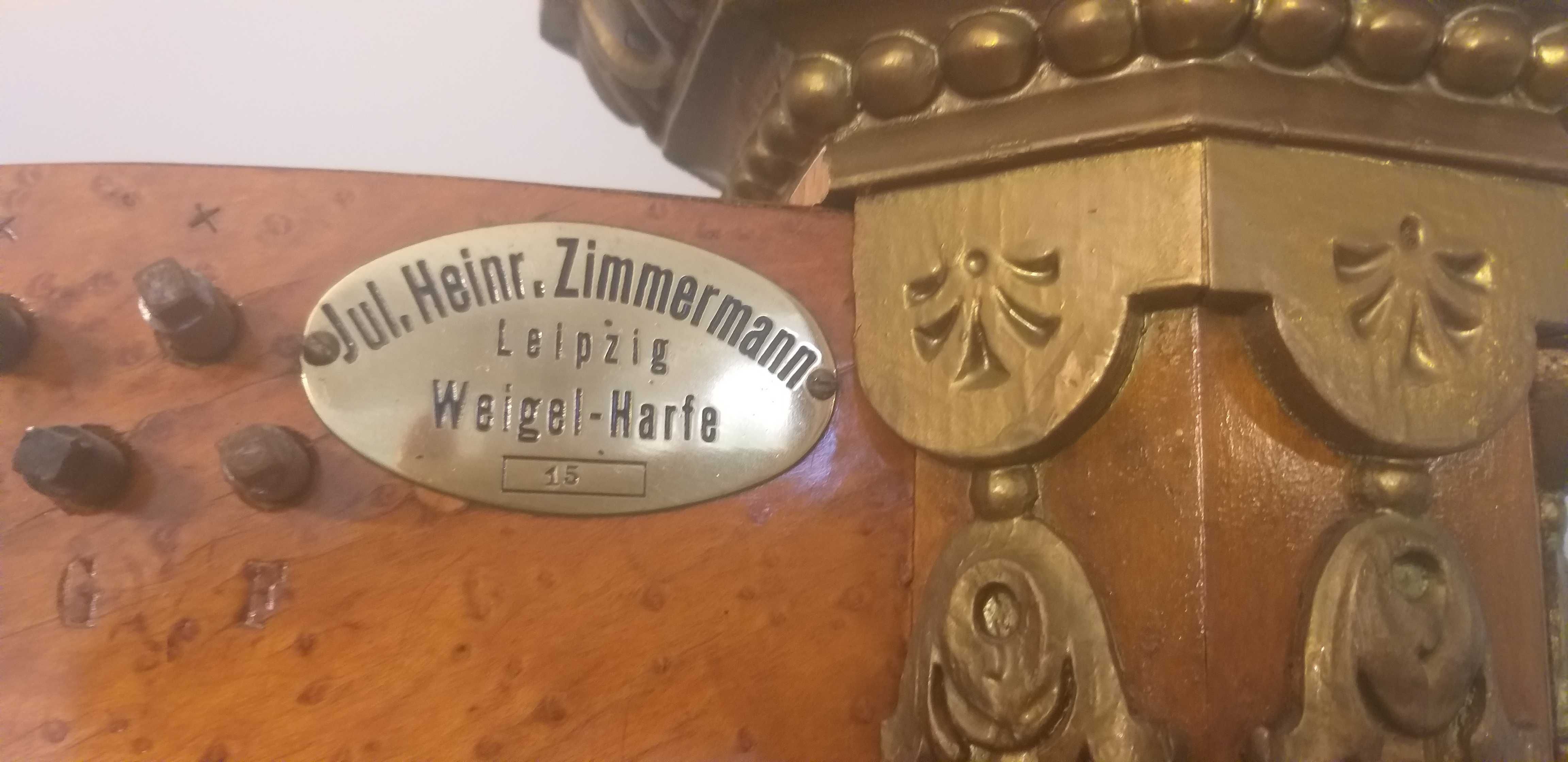 Harfa chromatyczna J. H. Zimmermanna OKAZJA