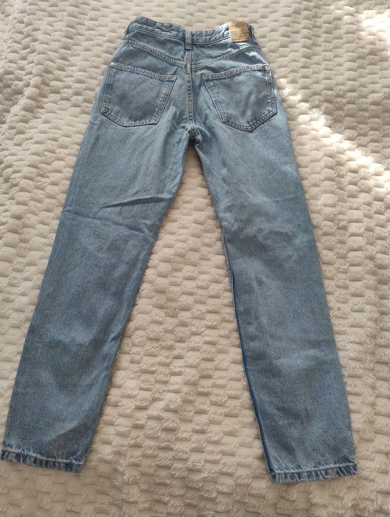 Spodnie jeansy mom fit sinsay roz 32