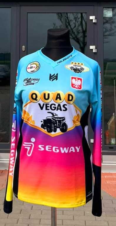Bluza Koszulka cross Quad na quada crossa długi rękaw kolorowa