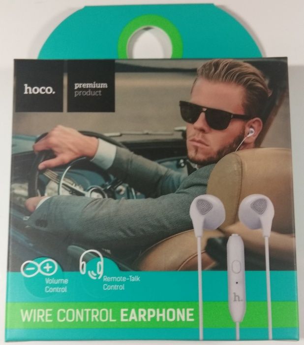 Наушники Hoco M2 Wire Control Earphone White (Белый)