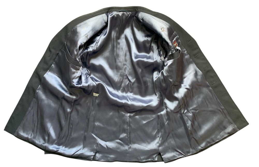 PRL: Mundur Gabardyna Pułkownik Lotnictwa LWP. Duży Rozmiar