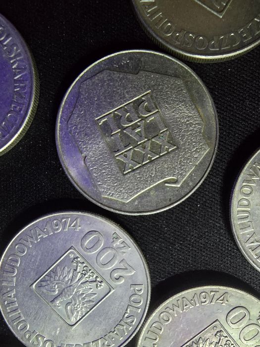 Srebrna Moneta XXX LAT PRL 14 sztuk