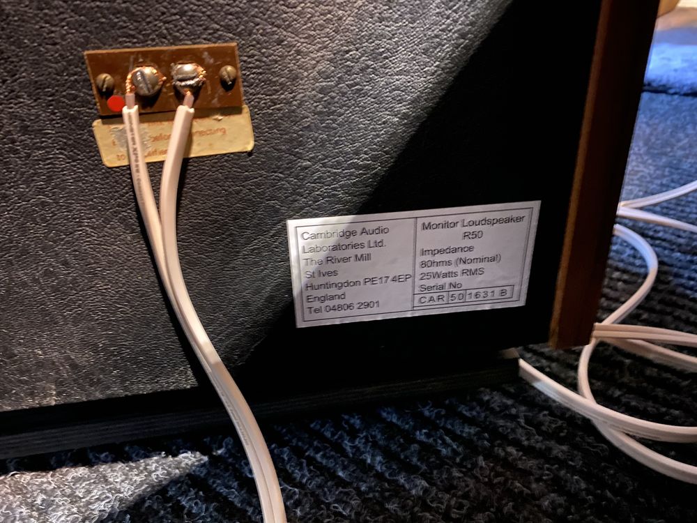 Cambridge audio R 50 kolumny podlogowe High End
