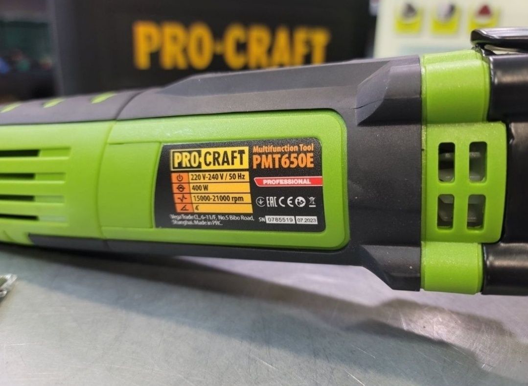 Реноватор ProCraft Быстрый съём насадки Гарантия Новый
Официальная Гар