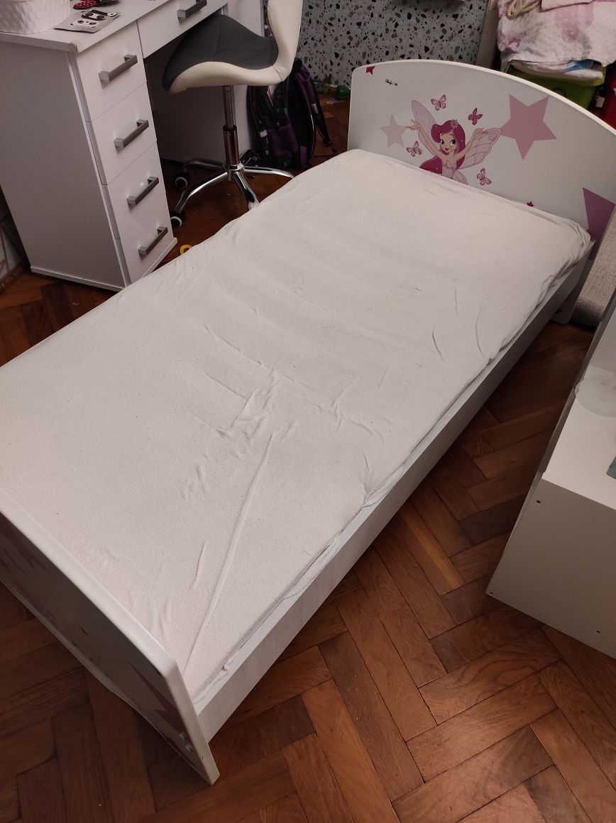 Łóżko z materacem 80 x 160 cm, Little Princes Baby boo