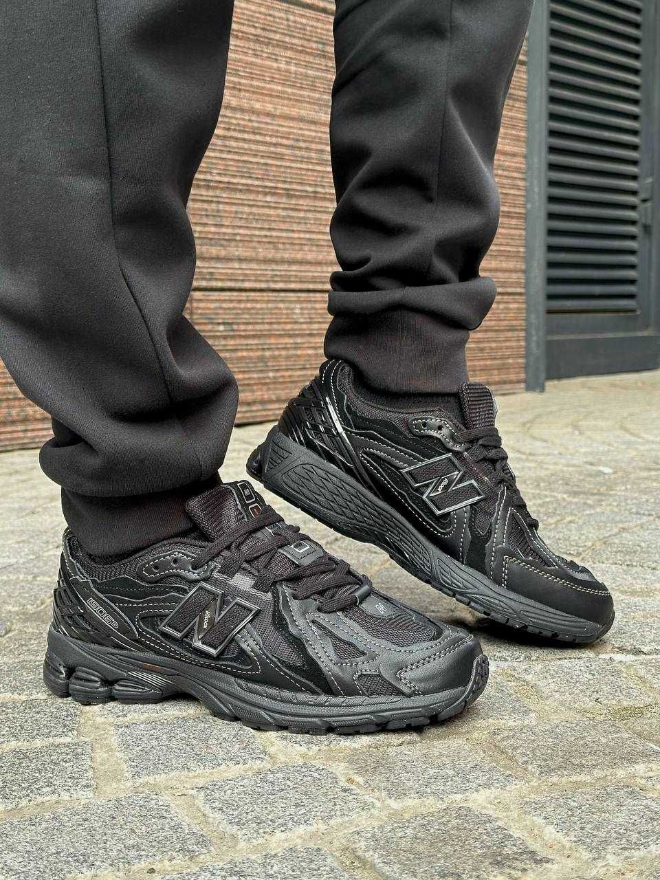 Кроссовки New Balance 1906D protection pack black leather кожа