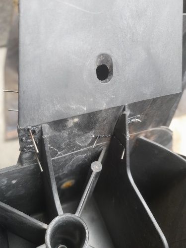 Maquina soldar plástico com 800 peças