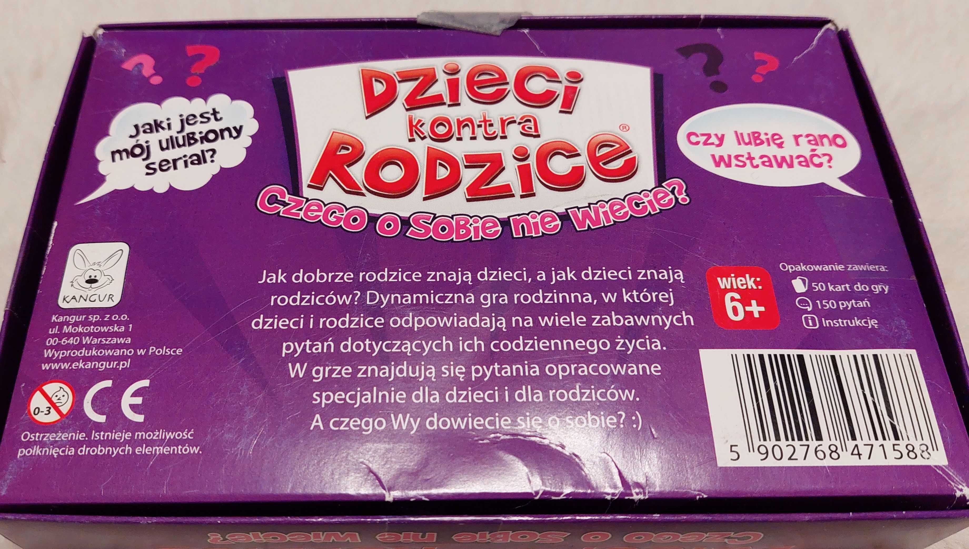 Gra Dzieci kontra rodzice