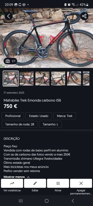 Mafrabike Bicicletas de estrada carbono oportunidade