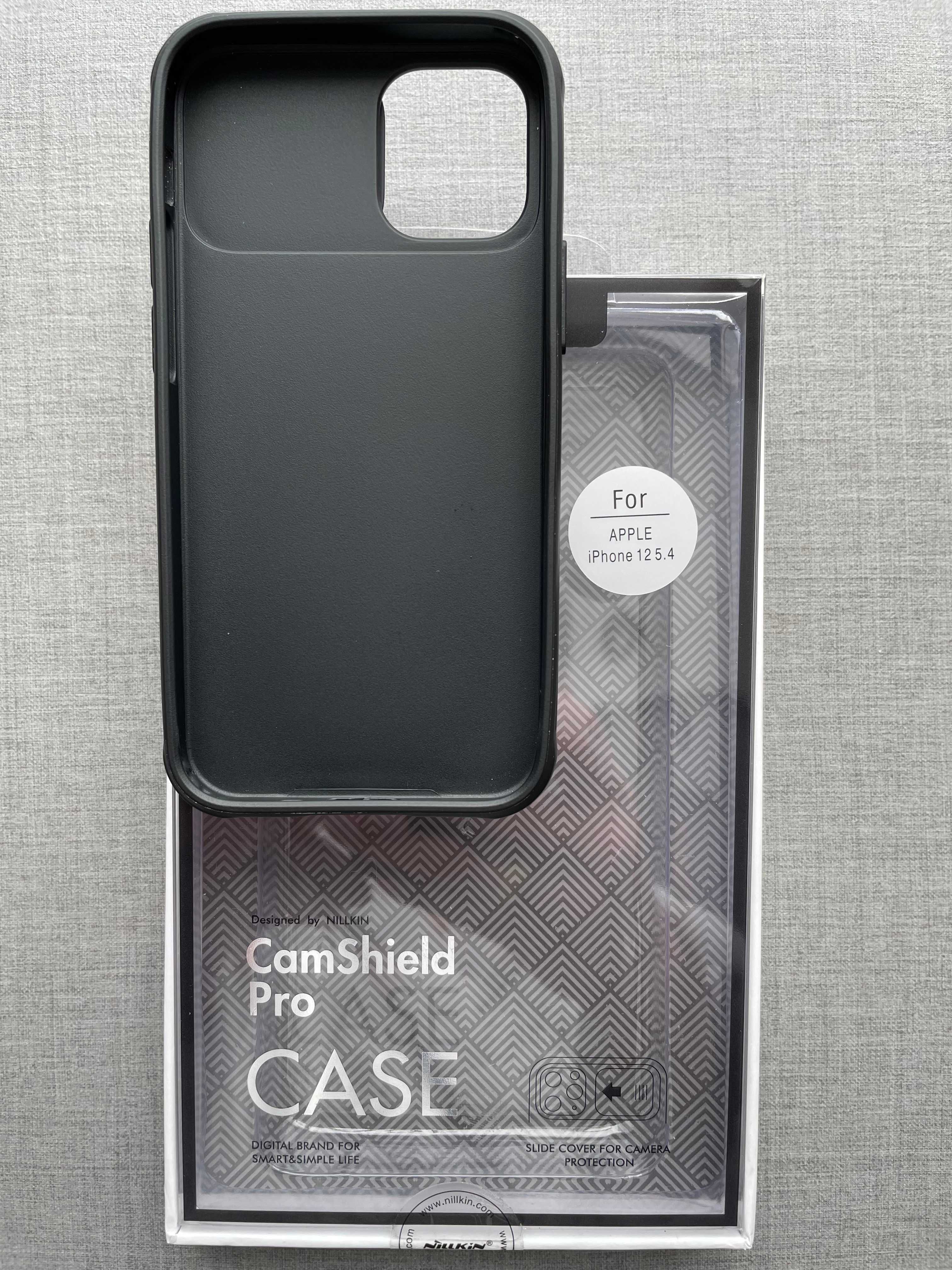Карбоновая накладка  Nillkin CamShield Pro Case для iPhone 12 mini