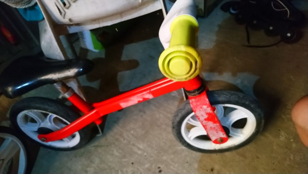 Rowerek biegowy dziecięcy do 4-5 lat.