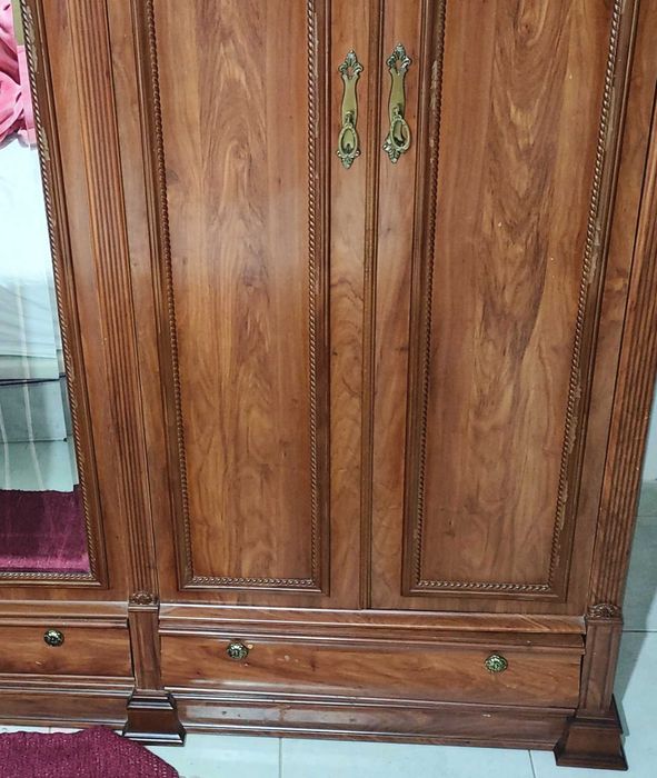 Roupeiro Colonial Casal com Espelhos