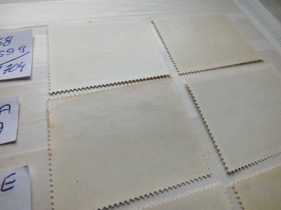 6szt. znaczki pełna seria Fi1699 Polska 1968r. LOTNICTWO Szybowce klej