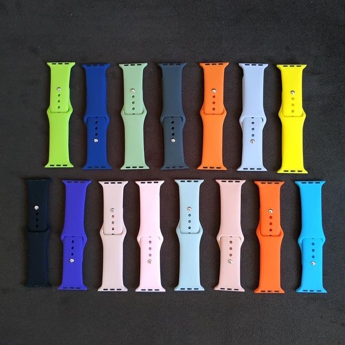 Силіконовий ремінь для  Apple Watch 38/40/41/42/44/45/49mm