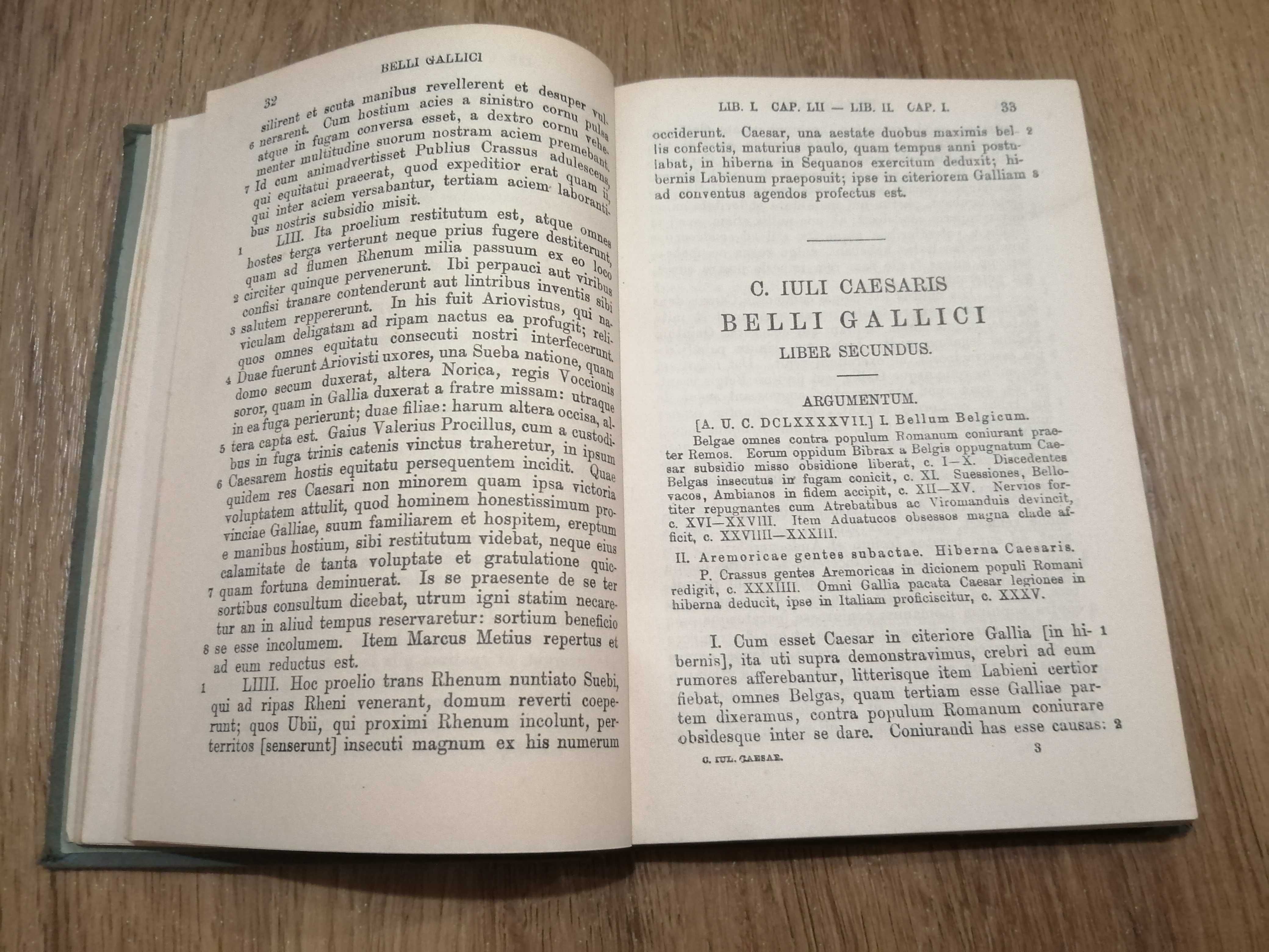 B. Dinter, Wojna Juliusza Cezara z Galią, księga VII, 1915