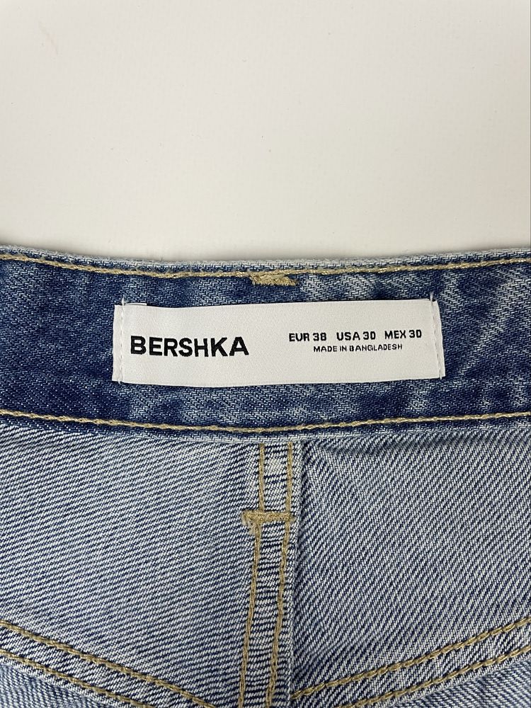 Шорти Bershka Jorts Baggy Fit (W30 / W34) сині широкі чоловічі