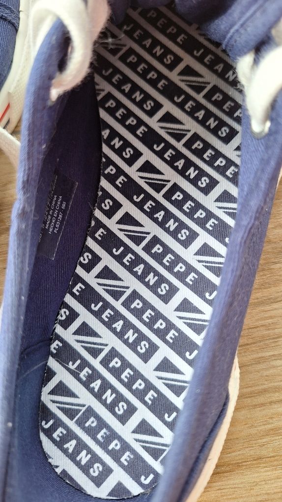 Snickersy, trampki Pepe jeans 38