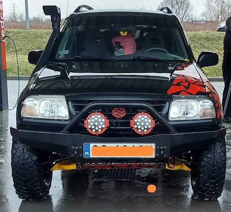 Zderzak Grand Vitara 1 / Vitara 2.0 - przód w częściach do pospawania