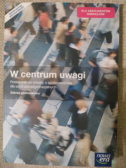 Podręcznik do WOS dla szkół ponadgimnazjalnych "W centrum uwagi"