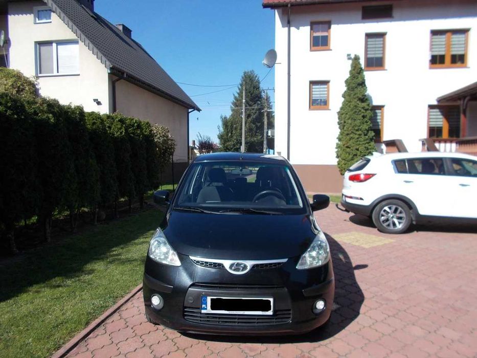 HYUNDAI  i10 1,1 benzyna  2009 r.  5 drzwi KLIMATYZACJA zarejestrowany