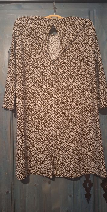 Sukienka, mini, panterka, Mango, r. S