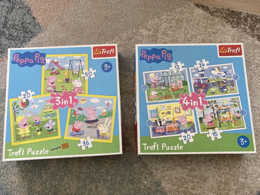 Puzzle Świnka Peppa 3+