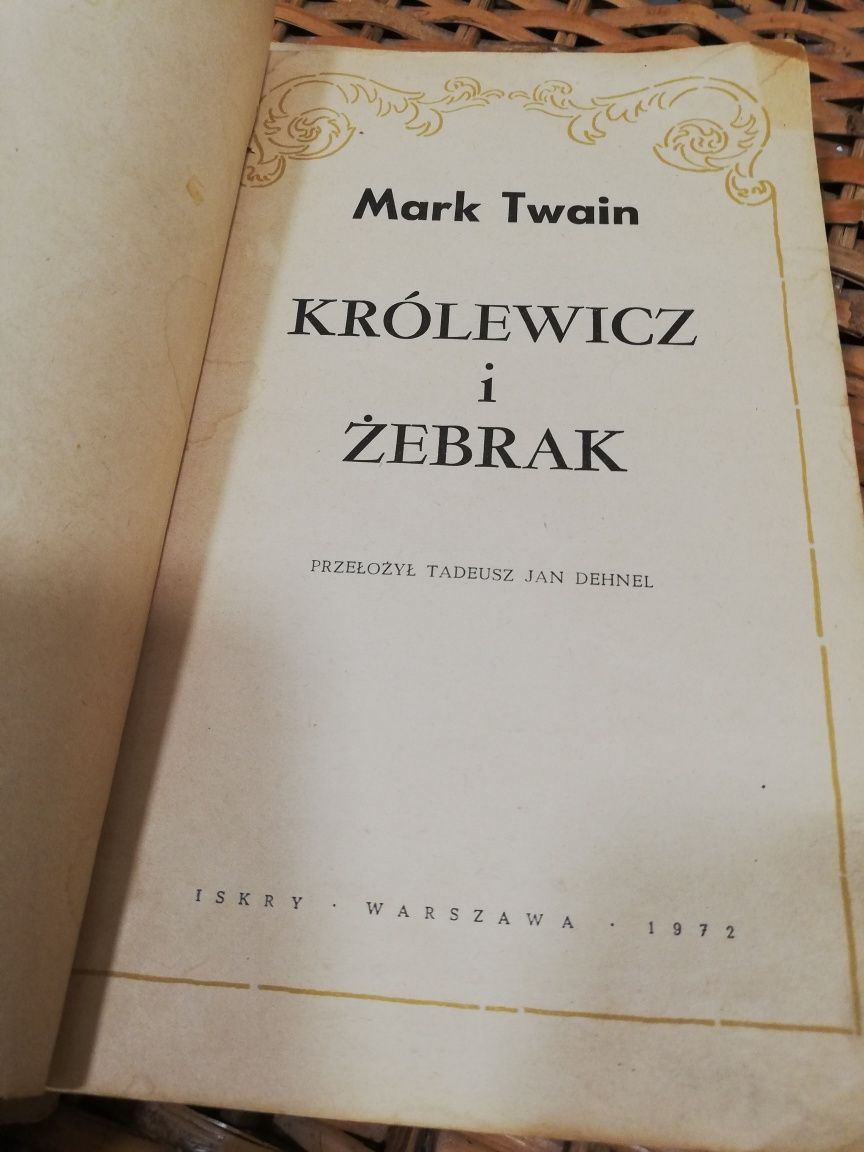 Książka Królewicz i żebrak Mark Twain plus GRATIS